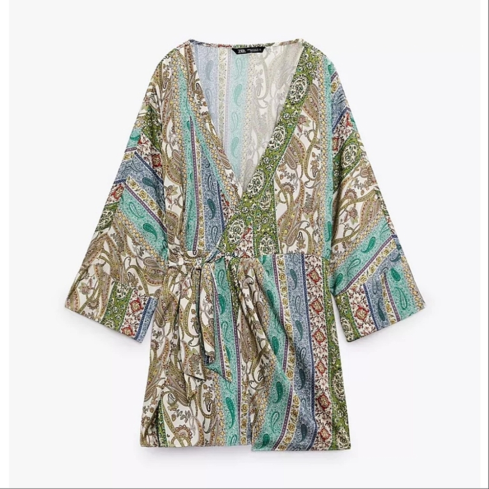 Zara Multicolor Patterned Jumpsuit - image 2